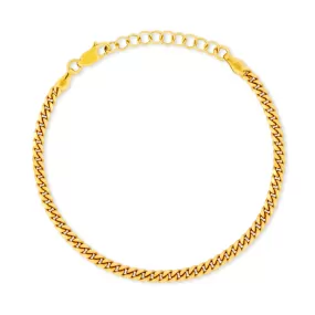 23K Gold Miami Cuban Bracelet (3MM)