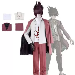 Anime Dangan RonpaV3: Kaito Momota Cosmic College Pilot Cosplay Costume