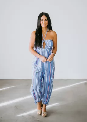 Blaine Halter Neck Jumpsuit