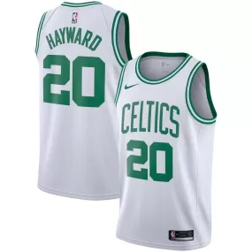 Boston Celtics Gordon Hayward Nike Swingman Icon Jersey Mens - White | Ireland A3240X2