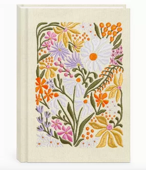 Flower Market Wildflowers Journal Hardcover Fabric