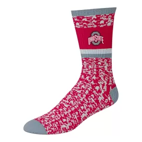 Ohio State Buckeyes Alpine Summit Scarlet Crew Socks