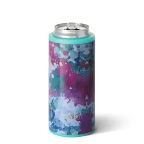 SWIG {ARTIST SPECKLE} Skinny Insulated Stainless Steel Can Cooler (12 oz.)